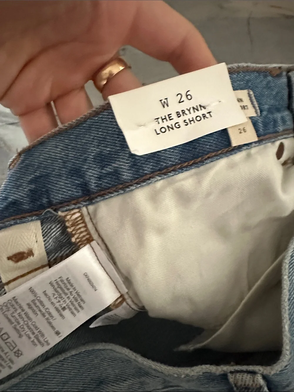 Madewell light blue